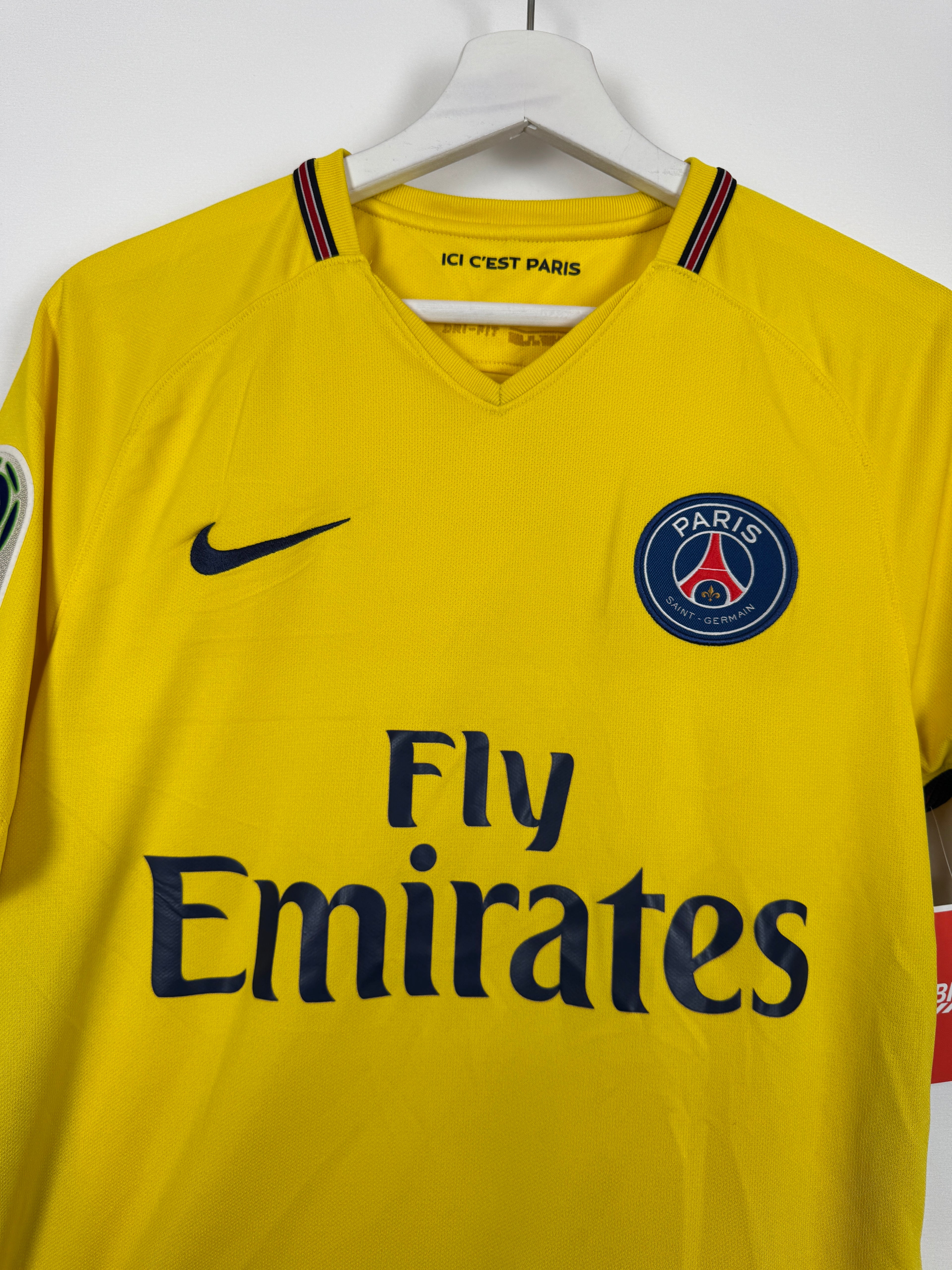 PSG 2017/2018 AWAY FOOTBALL JERSEY - NEYMAR JR #10 (M)