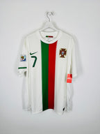 PORTUGAL 2010 AWAY FOOTBALL SHIRT - RONALDO #7 (XL)