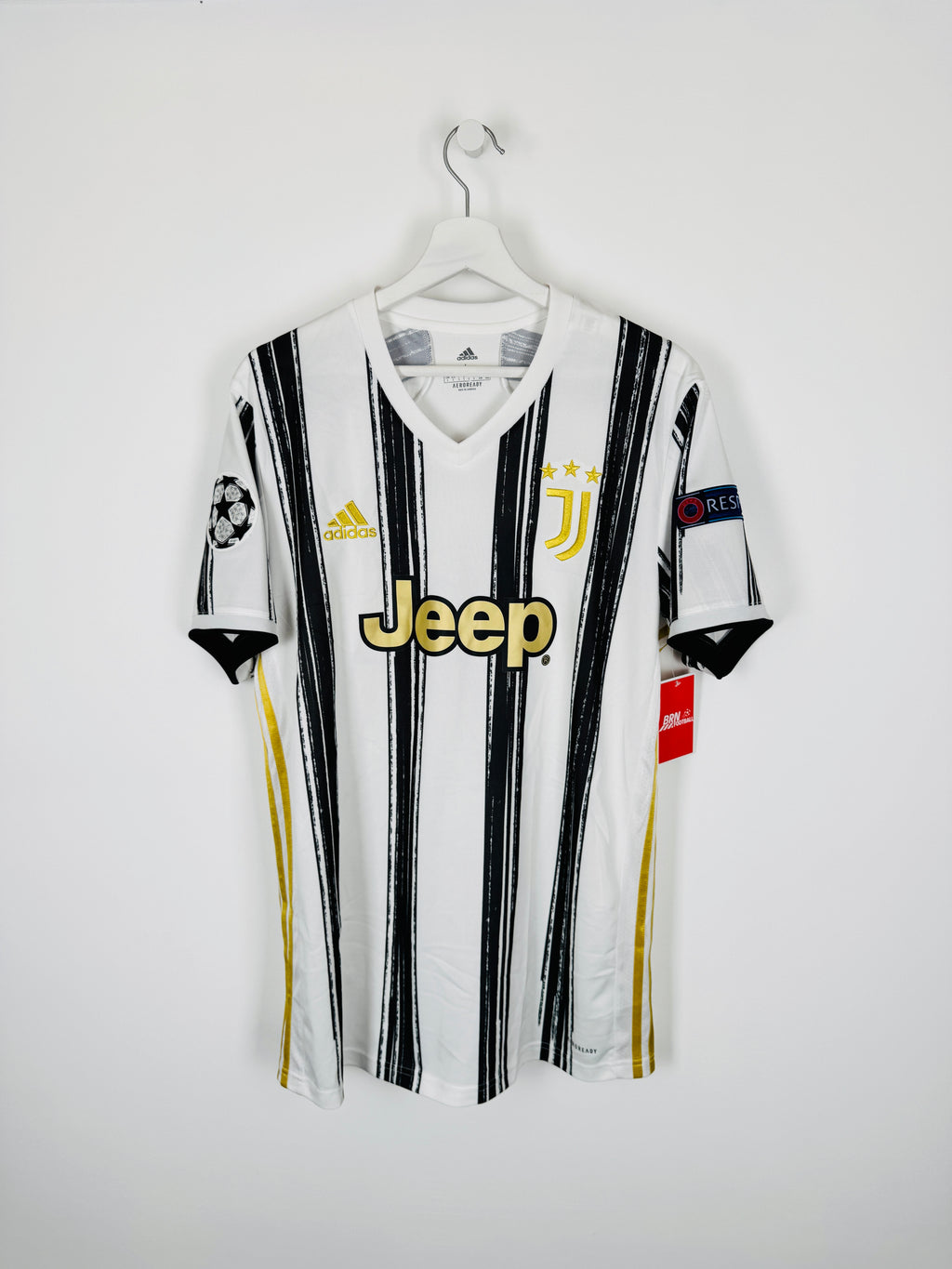 JUVENTUS HOME FOOTBALL SHIRT 2020/2021 - RONALDO #7 (L)