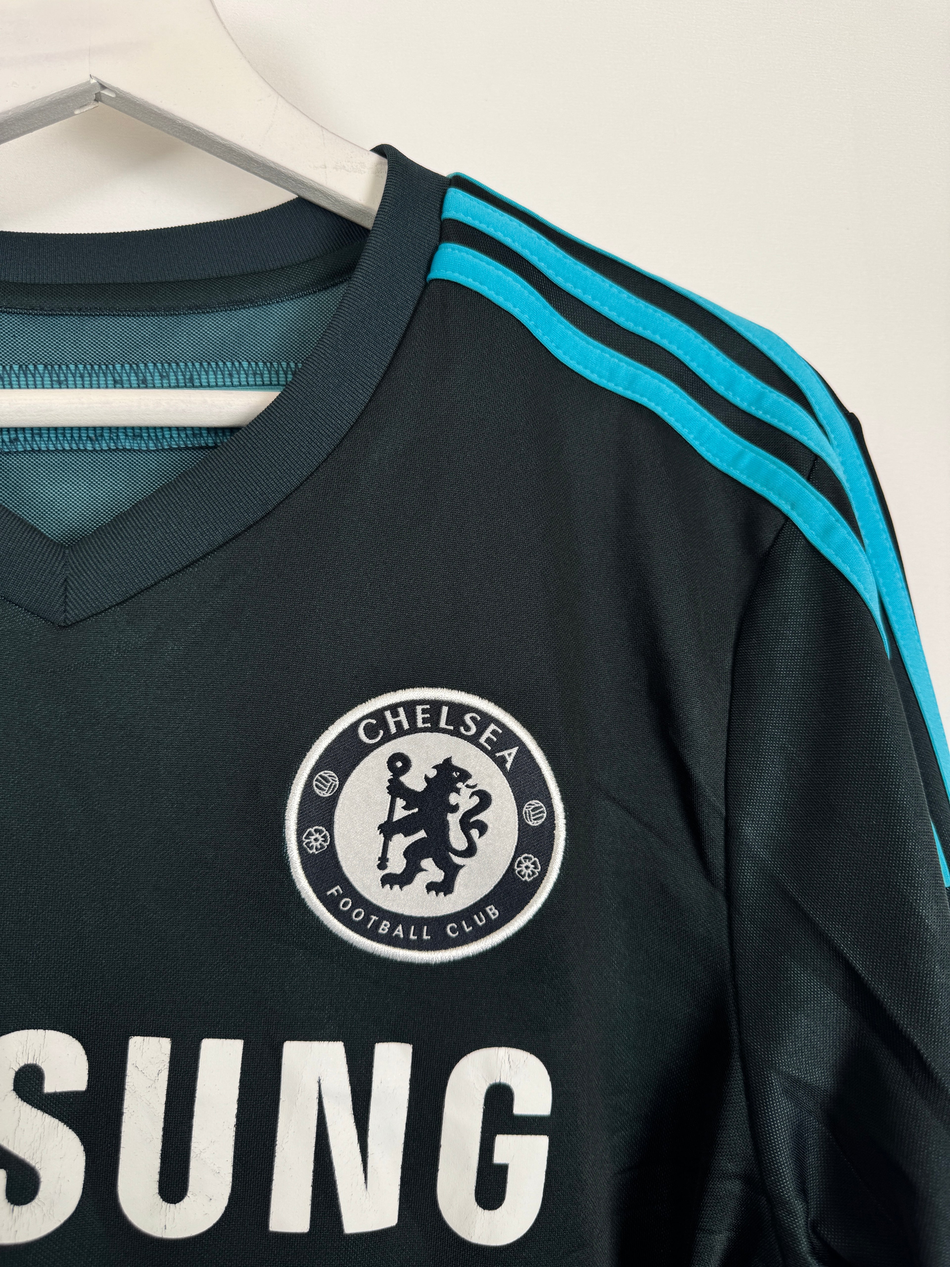 CHELSEA 2014/2015 THIRD FOOTBALL SHIRT - DROGBA #11 (M)
