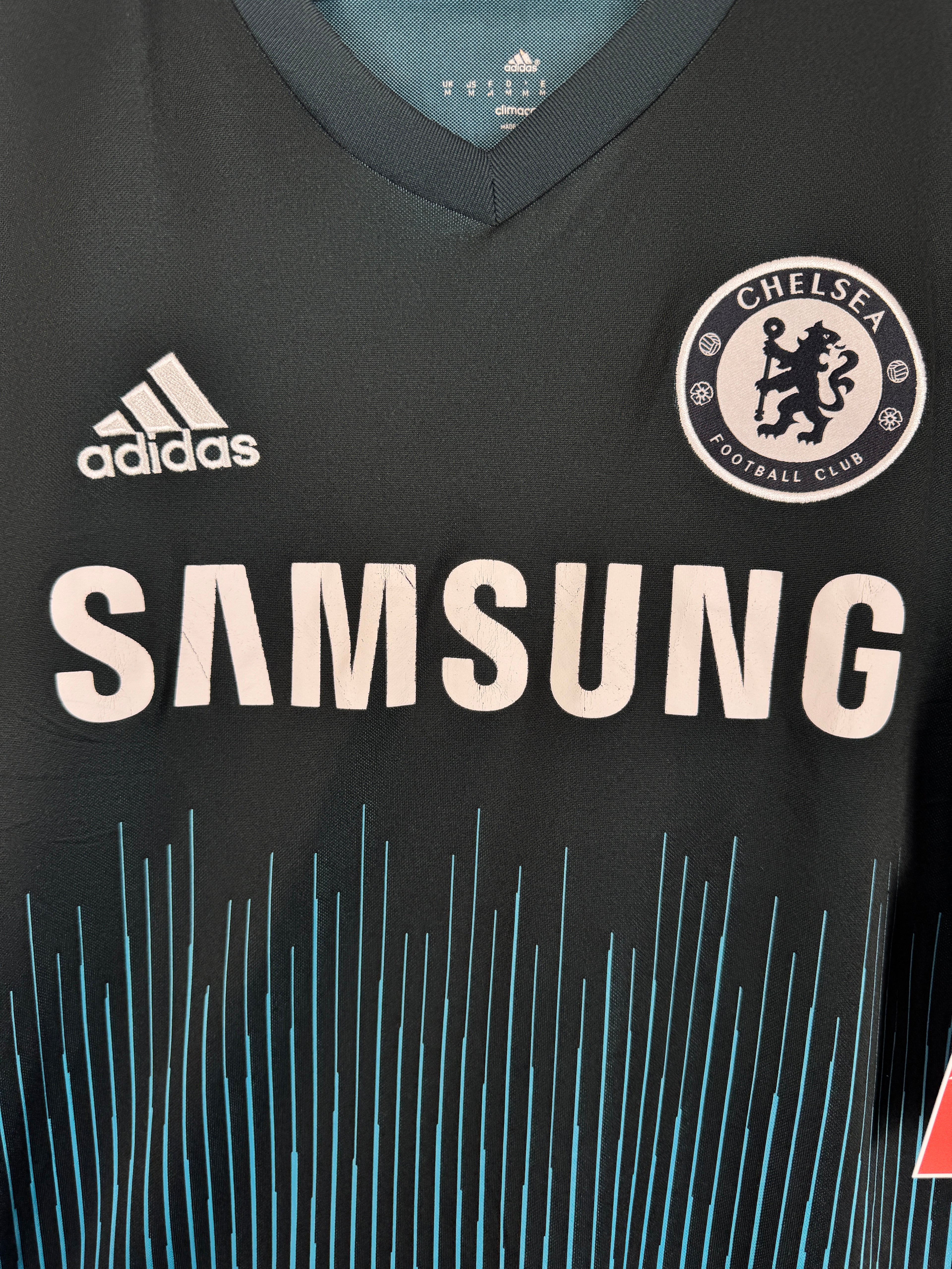 CHELSEA 2014/2015 THIRD FOOTBALL SHIRT - DROGBA #11 (M)