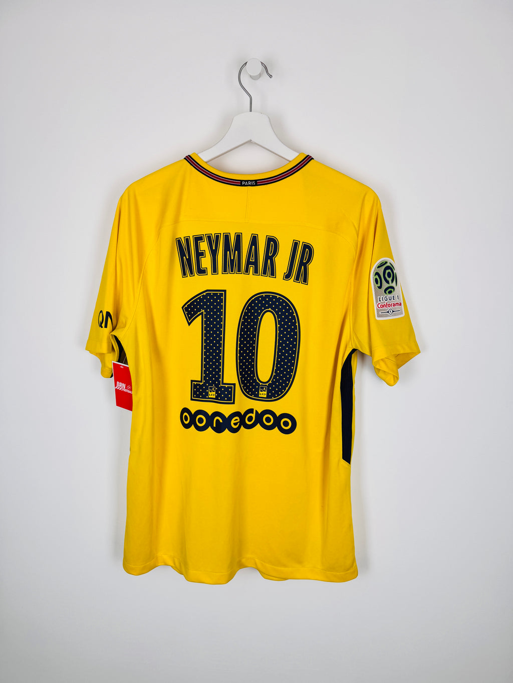 PSG FOOTBALL JERSEY 1997/1998 HOME - NGOTTY #4 (S)