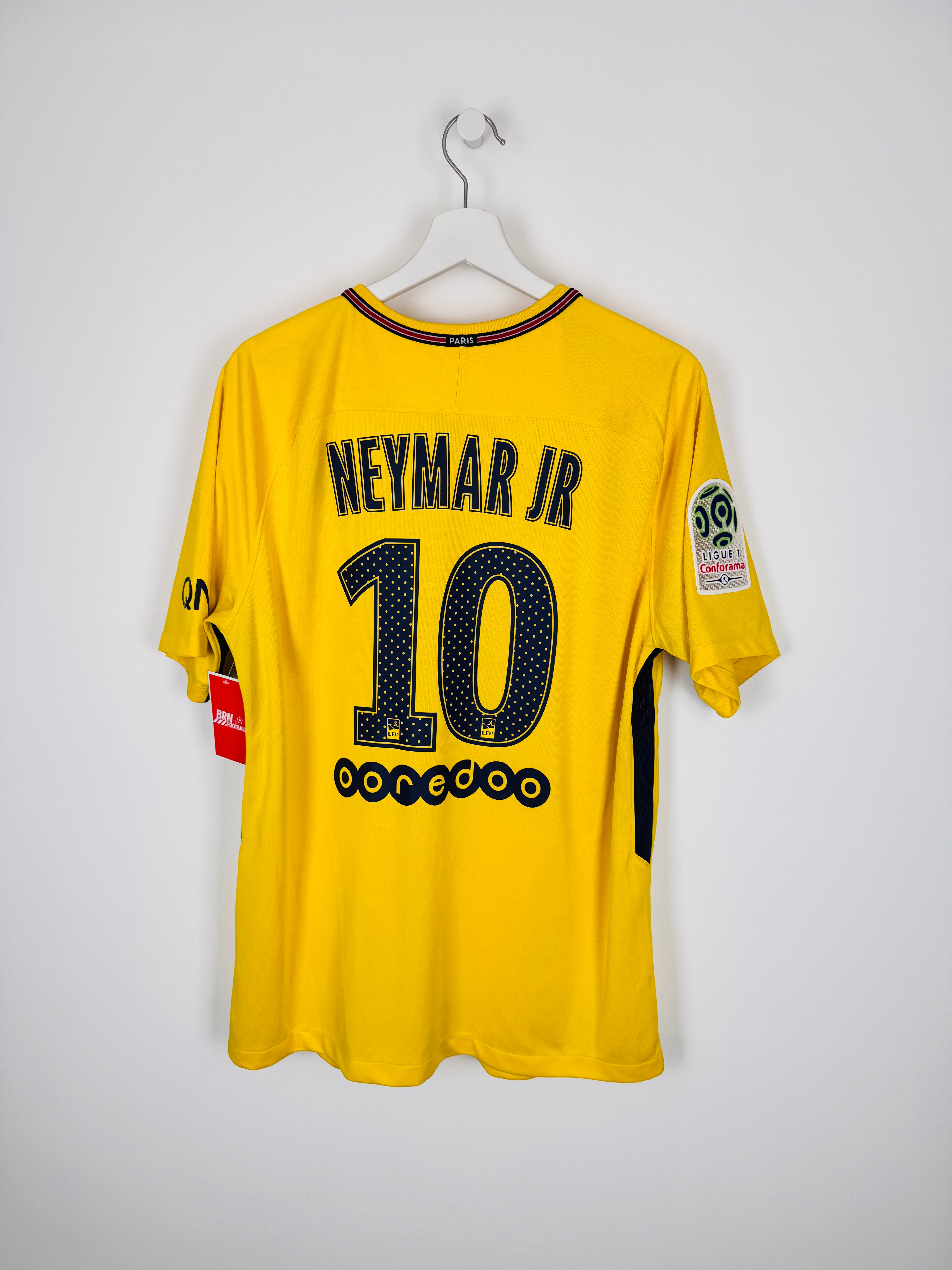 PSG FOOTBALL JERSEY 1997/1998 HOME - NGOTTY #4 (S)