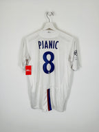 OLYMPIQUE LYONNAIS 2009/2010 HOME FOOTBALL SHIRT - PJANIC #8 (S)