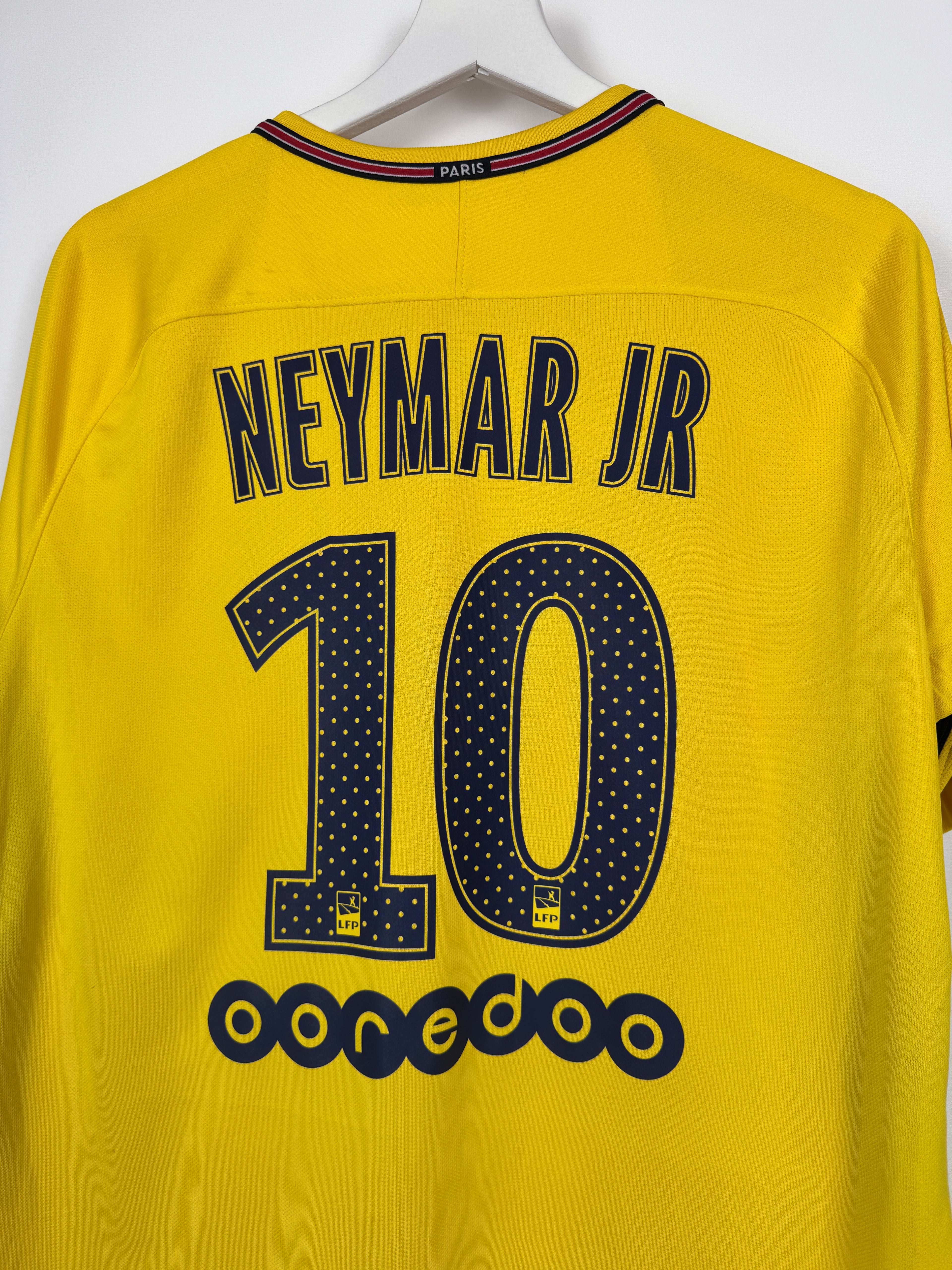 PSG FOOTBALL JERSEY 1997/1998 HOME - NGOTTY #4 (S)