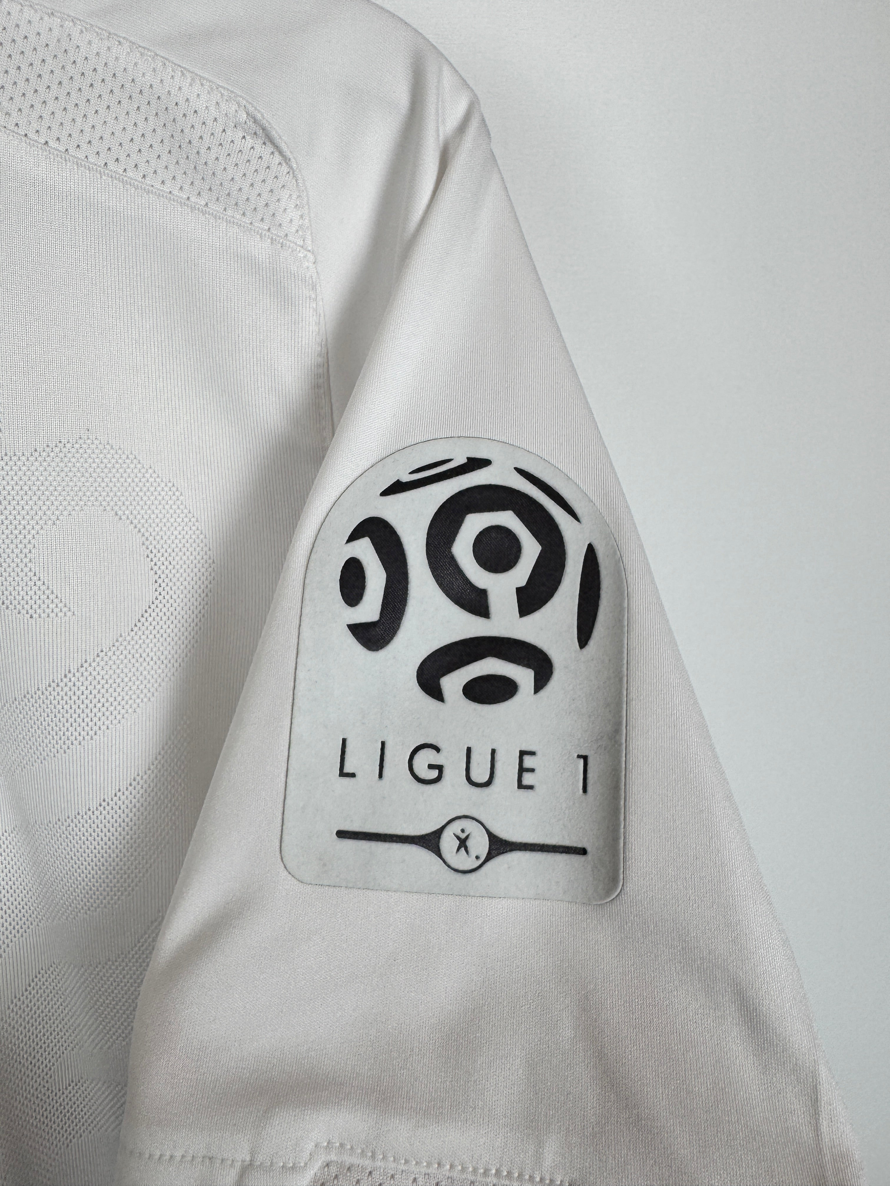 OLYMPIQUE LYONNAIS 2009/2010 HOME FOOTBALL SHIRT - PJANIC #8 (S)