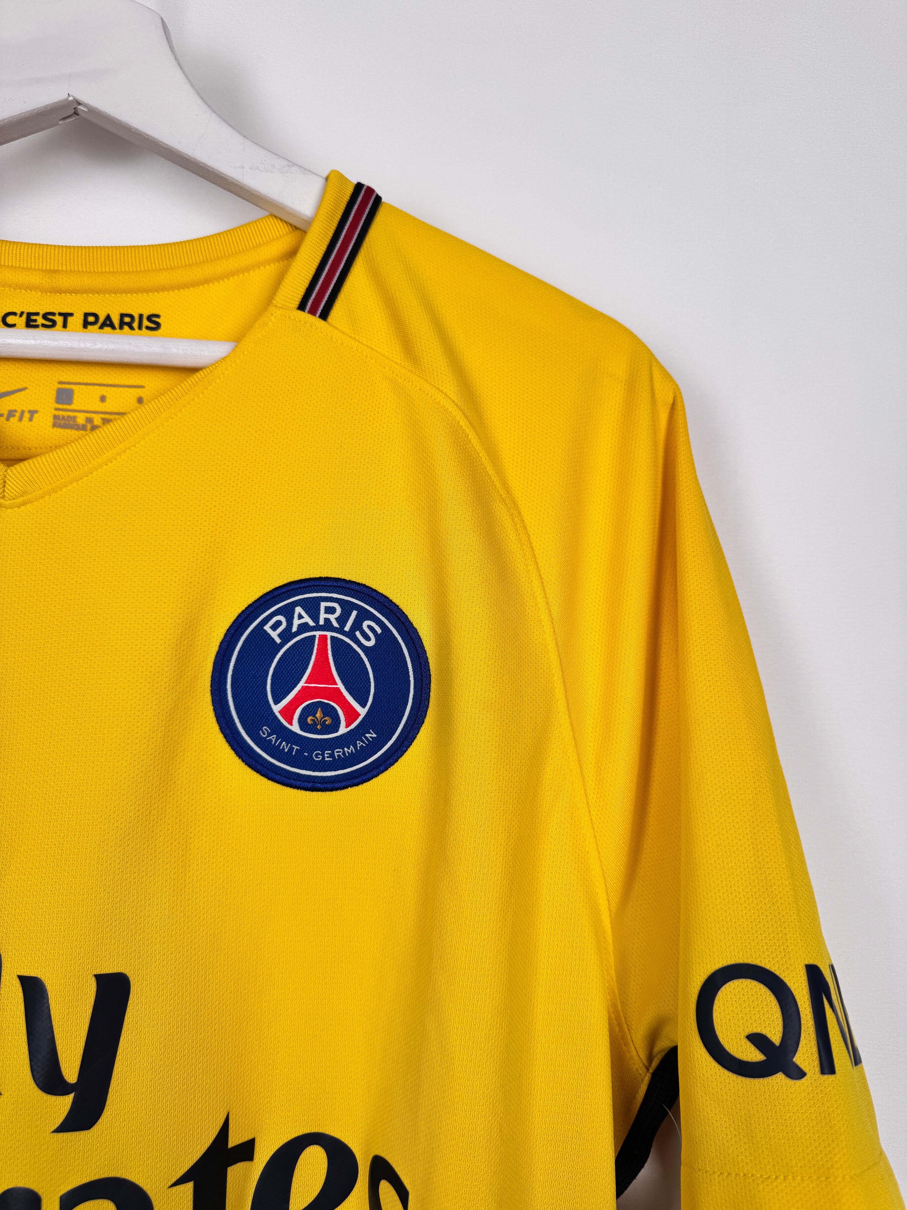 PSG FOOTBALL JERSEY 1997/1998 HOME - NGOTTY #4 (S)
