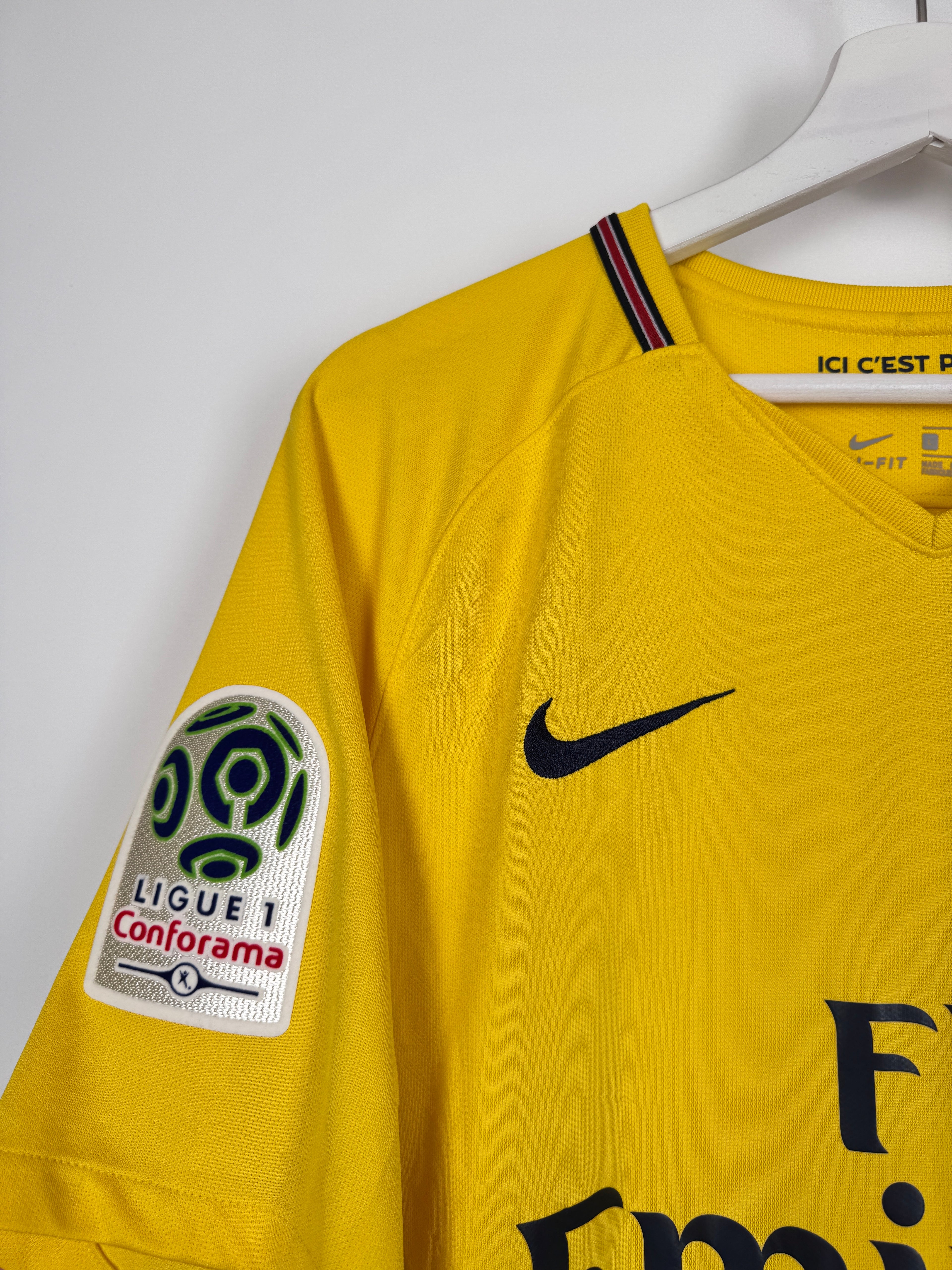 PSG FOOTBALL JERSEY 1997/1998 HOME - NGOTTY #4 (S)