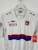 OLYMPIQUE LYONNAIS 2009/2010 HOME FOOTBALL SHIRT - PJANIC #8 (S)
