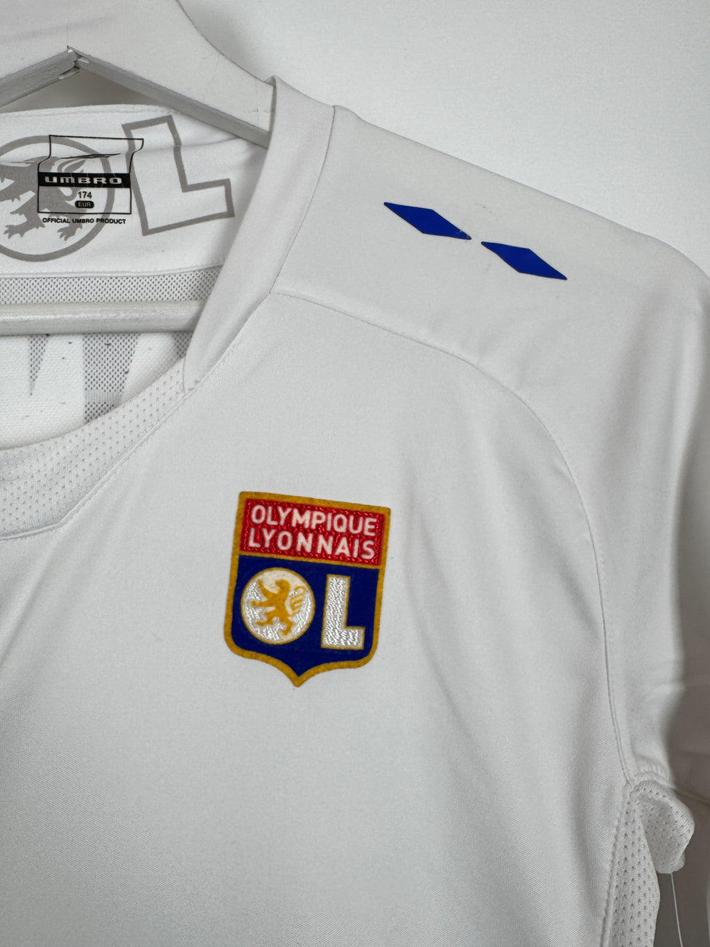 OLYMPIQUE LYONNAIS 2009/2010 HOME FOOTBALL SHIRT - PJANIC #8 (S)