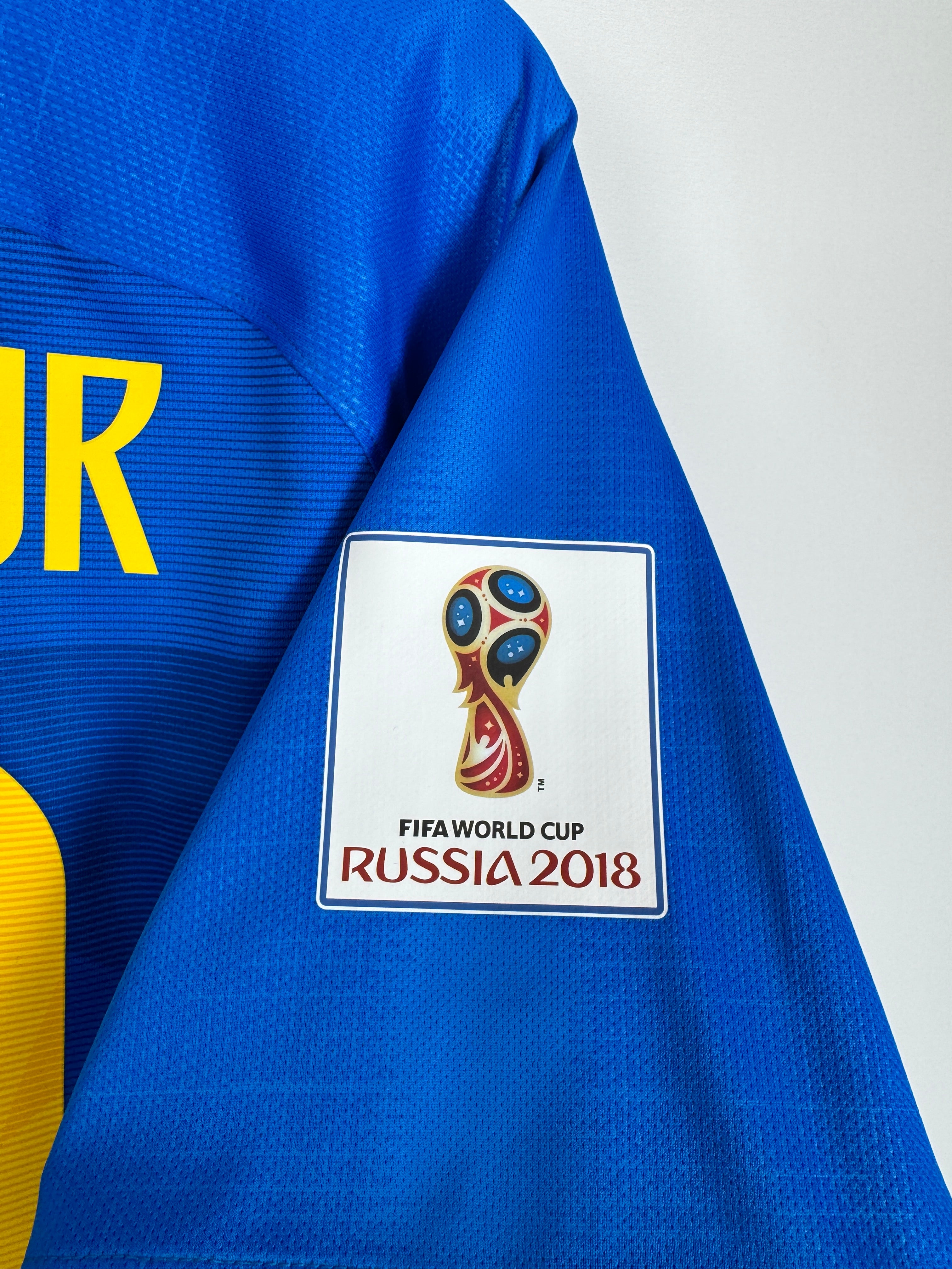 BRAZIL 2018 AWAY FOOTBALL JERSEY - NEYMAR JR #10 (XL)