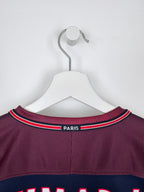 PSG FOOTBALL JERSEY 1997/1998 HOME - NGOTTY #4 (S)