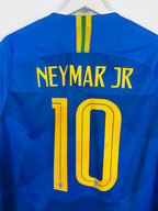 BRAZIL 2018 AWAY FOOTBALL JERSEY - NEYMAR JR #10 (XL)