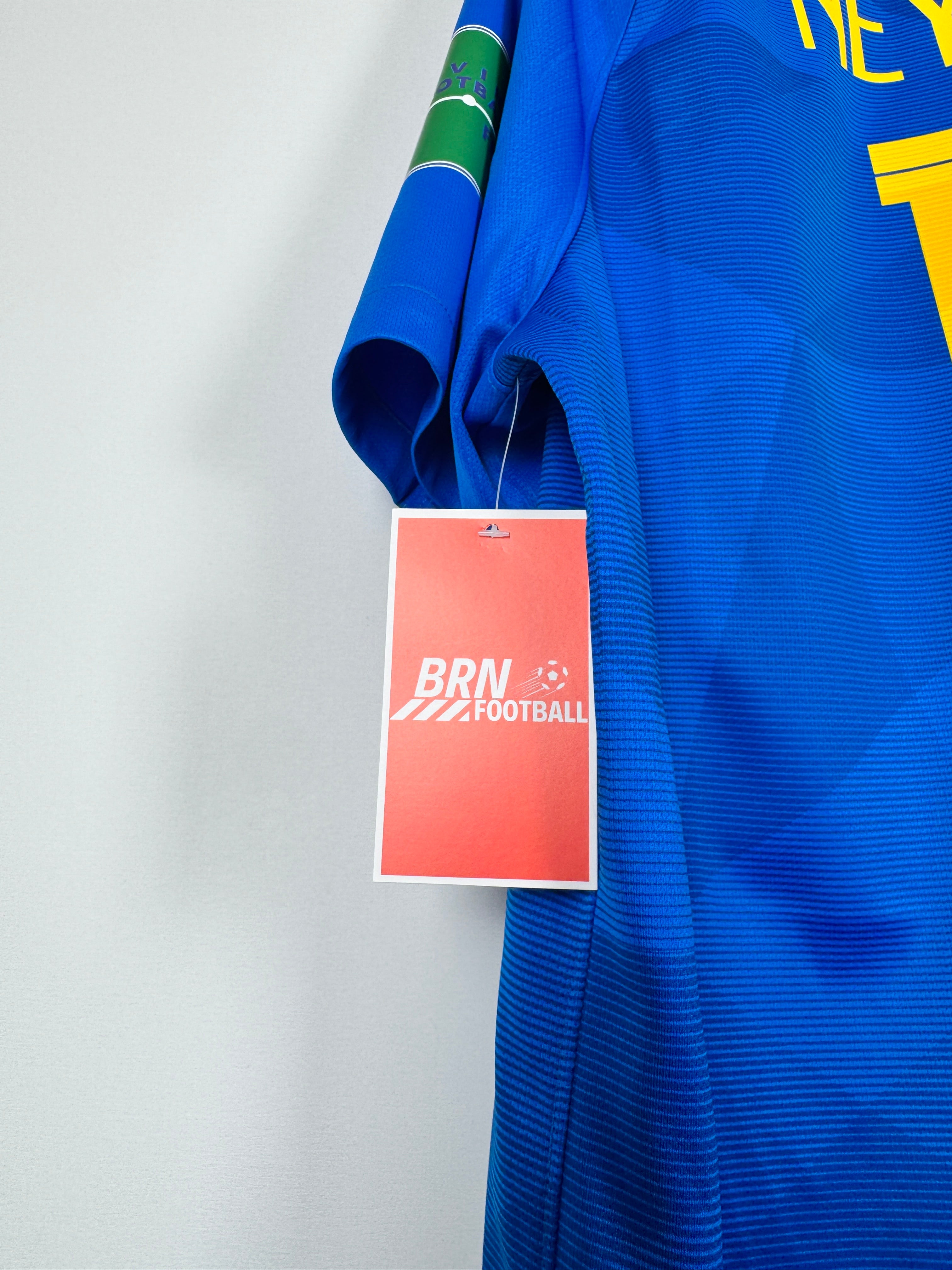 BRAZIL 2018 AWAY FOOTBALL JERSEY - NEYMAR JR #10 (XL)