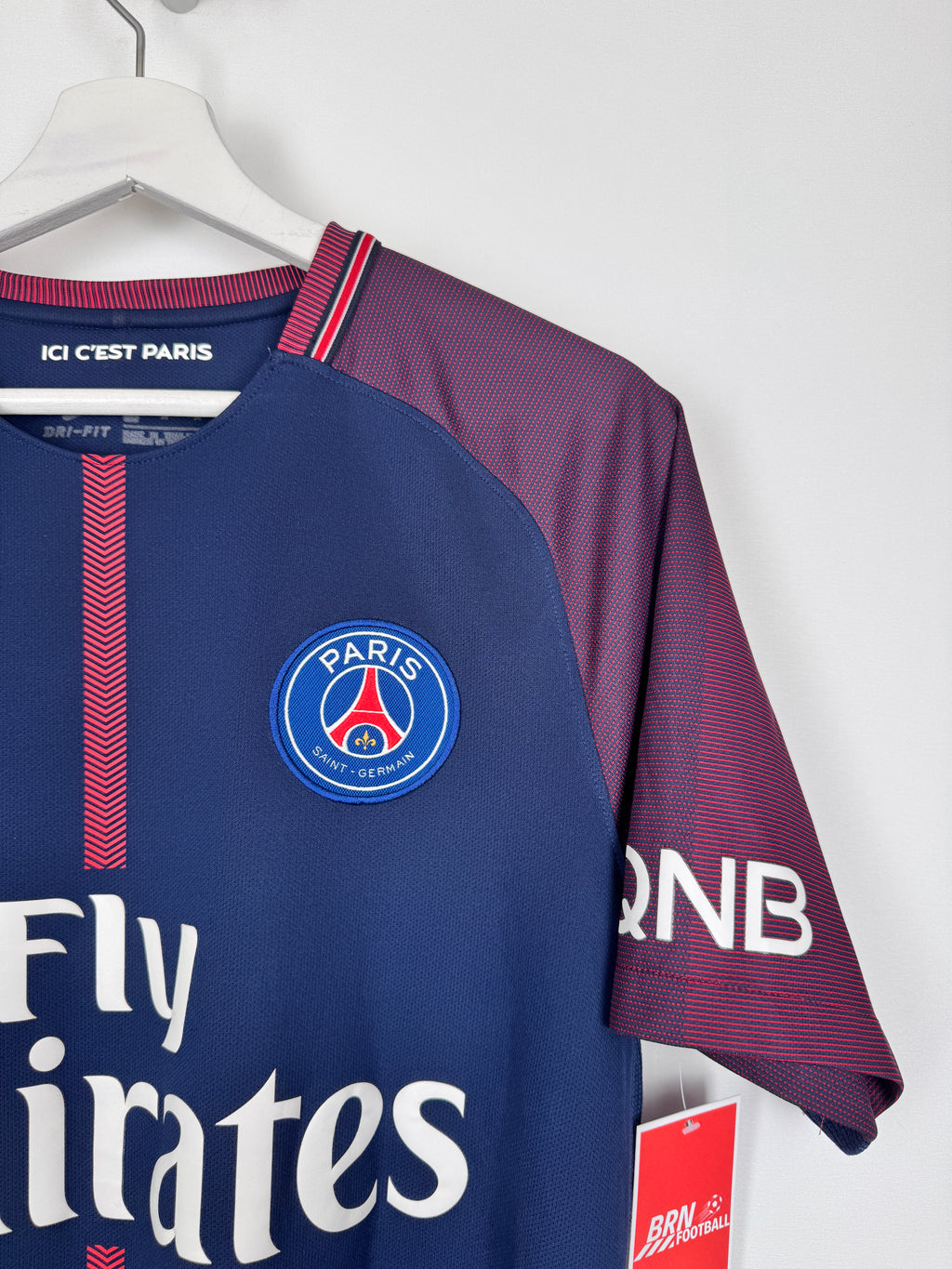 PSG FOOTBALL JERSEY 1997/1998 HOME - NGOTTY #4 (S)