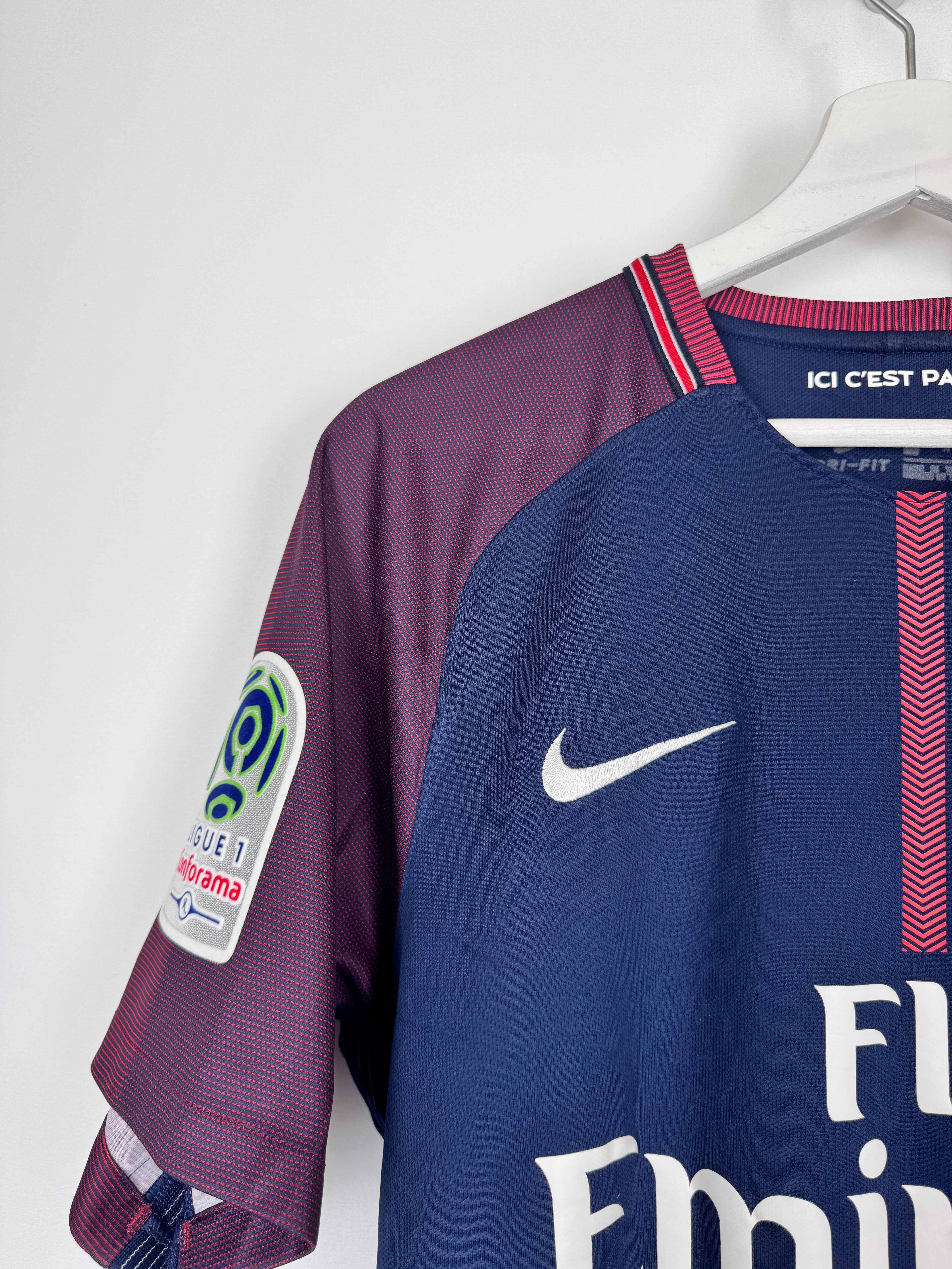 PSG FOOTBALL JERSEY 1997/1998 HOME - NGOTTY #4 (S)