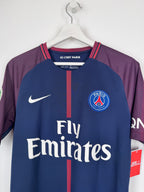 PSG FOOTBALL JERSEY 1997/1998 HOME - NGOTTY #4 (S)