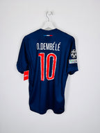 PSG FOOTBALL JERSEY 1997/1998 HOME - NGOTTY #4 (S)
