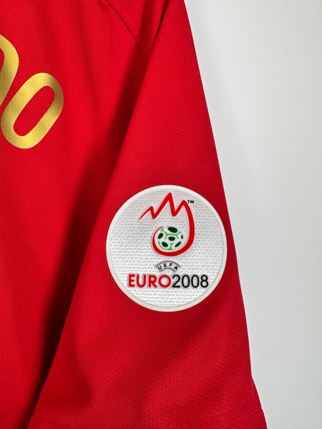PORTUGAL 2008 HOME FOOTBALL JERSEY - C.RONALDO #7 (XL)