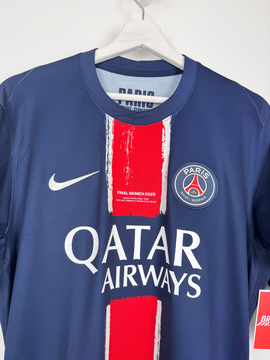 PSG FOOTBALL JERSEY 1997/1998 HOME - NGOTTY #4 (S)