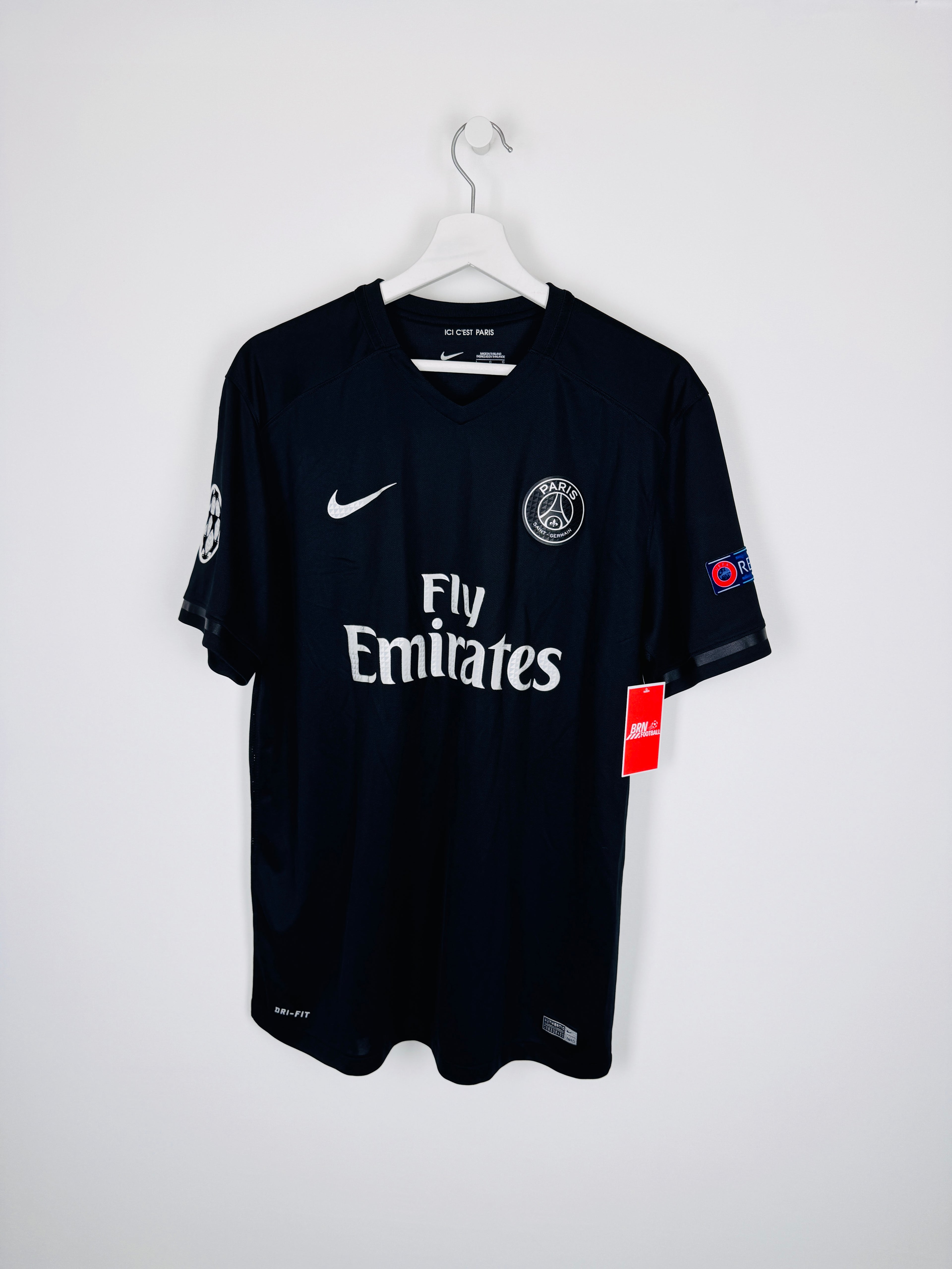 MAILLOT DE FOOTBALL PSG 2015/2016 THIRD - JAVIER PASTORE #27 (L)