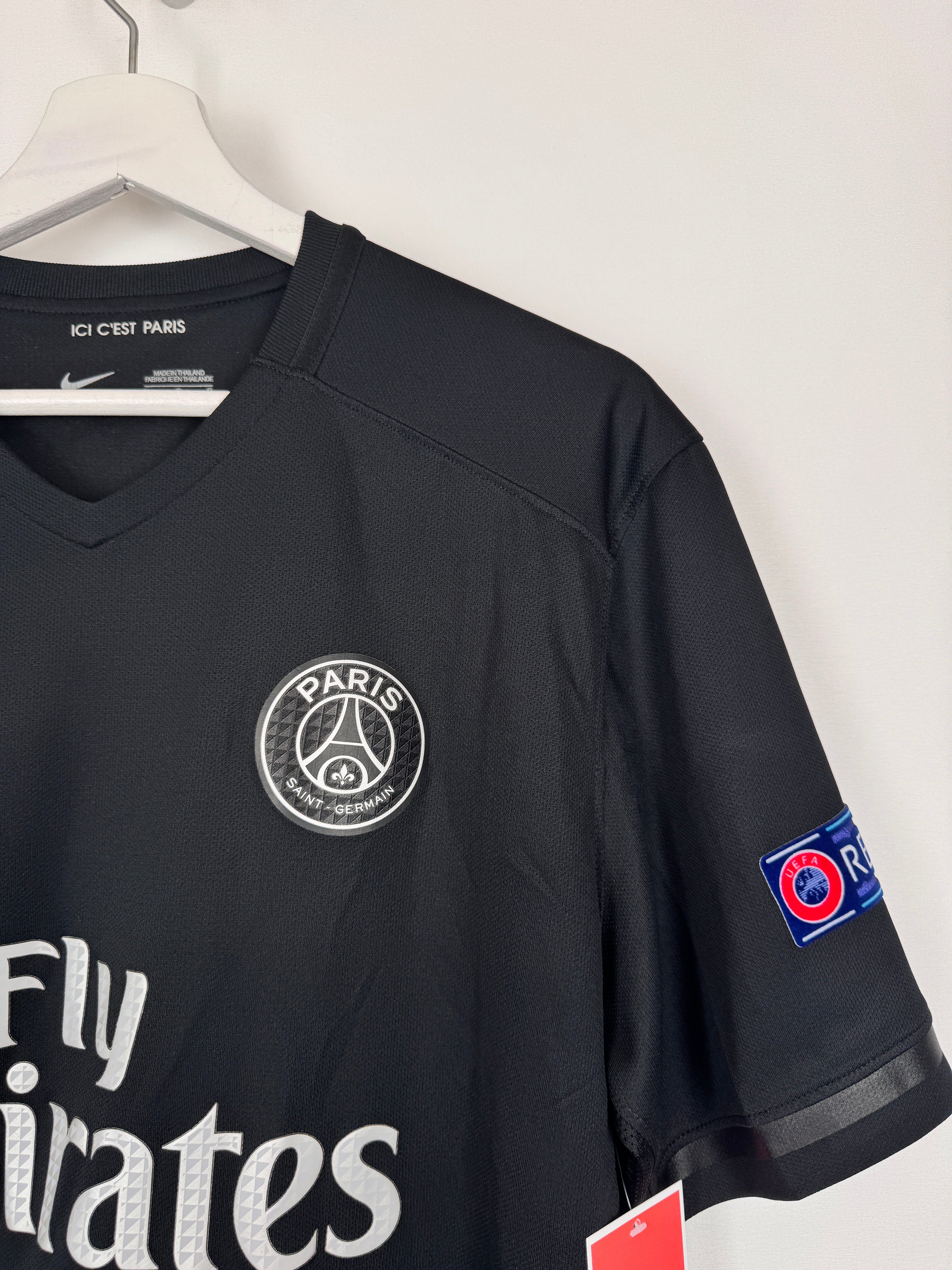 MAILLOT DE FOOTBALL PSG 2015/2016 THIRD - JAVIER PASTORE #27 (L)