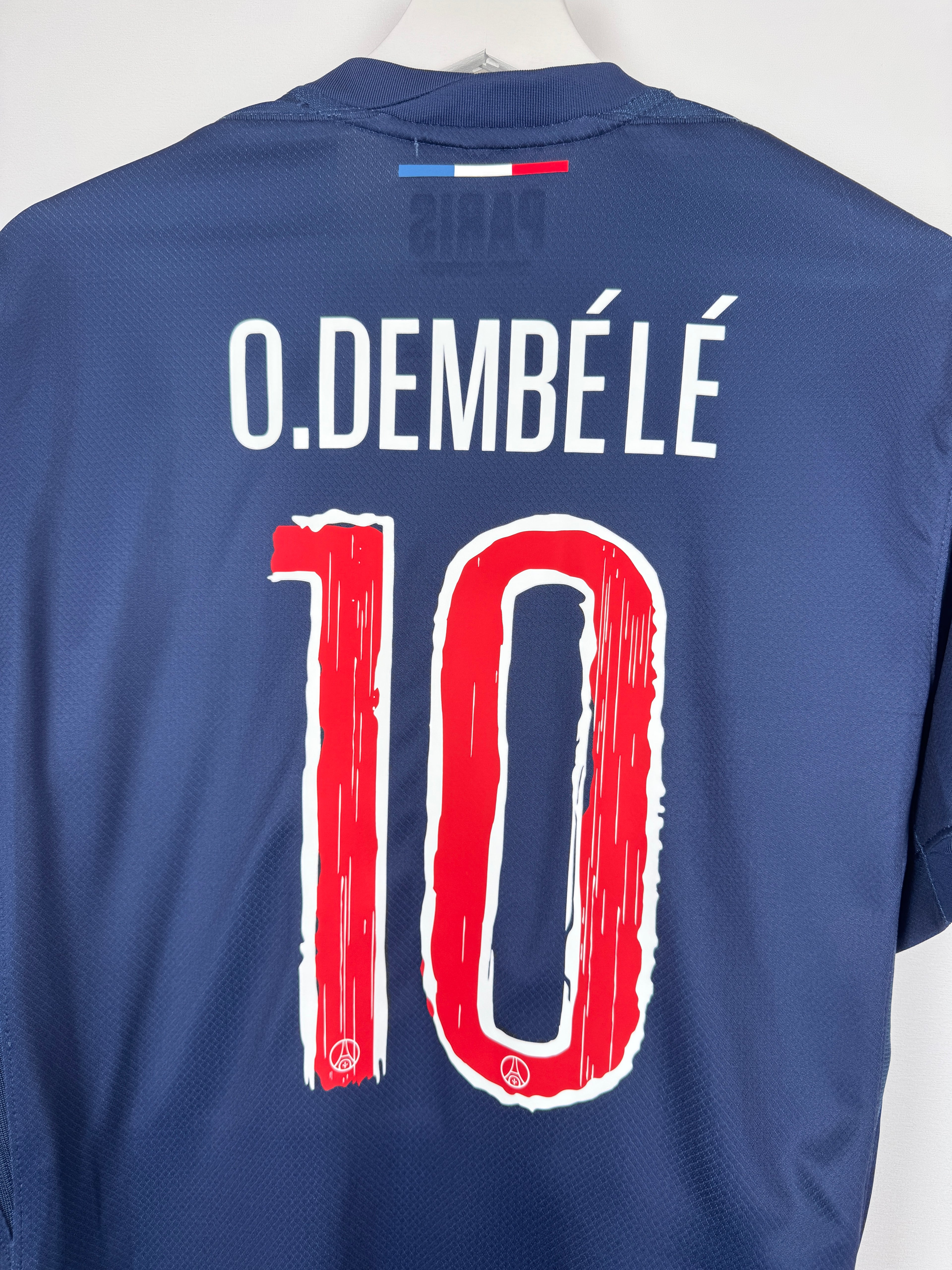 MAILLOT DE FOOTBALL PSG 2024/2025 DOMICILE - OUSMANE DEMBÉLÉ #10 (S)