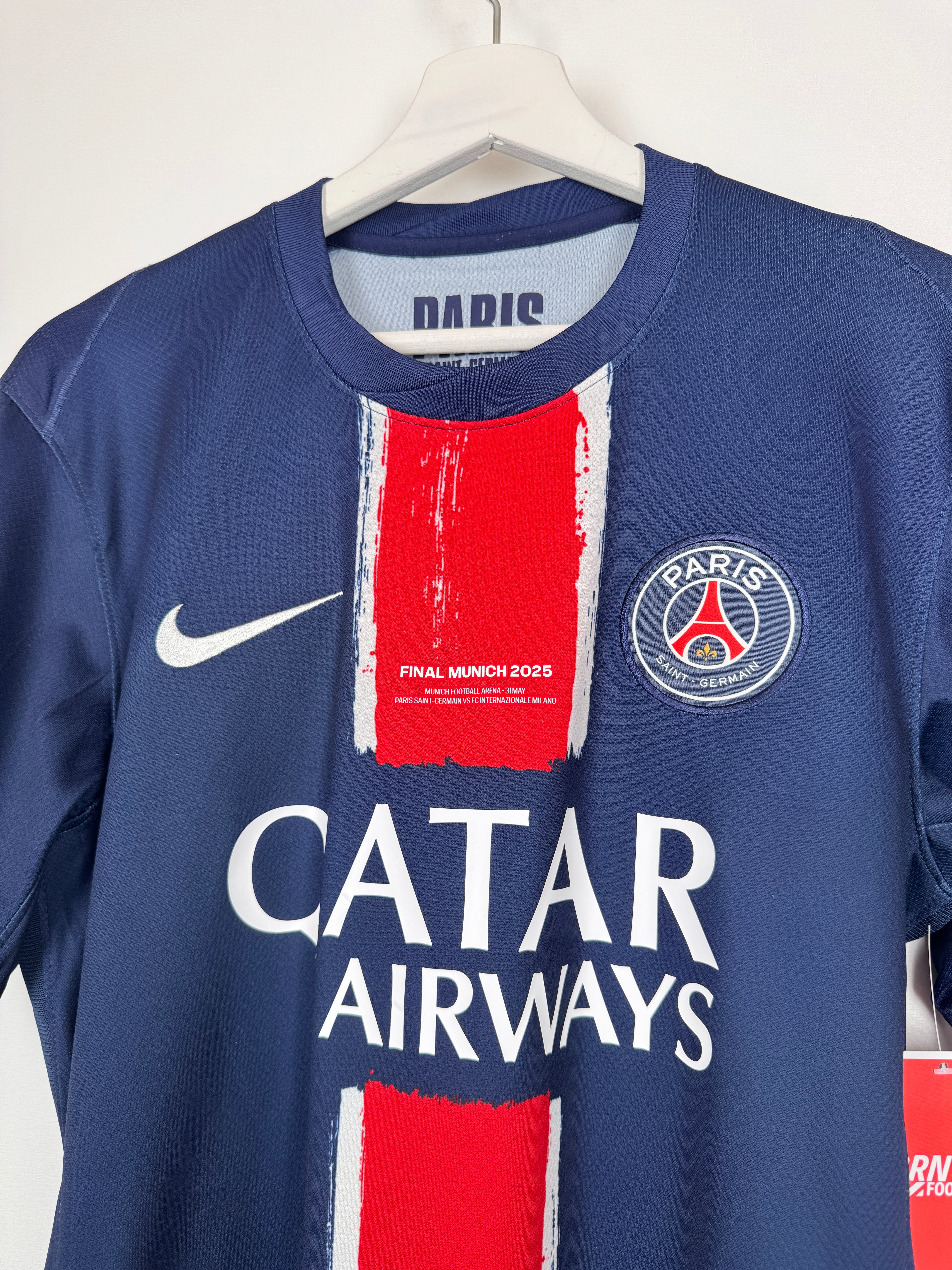 MAILLOT DE FOOTBALL PSG 2024/2025 DOMICILE - OUSMANE DEMBÉLÉ #10 (S)
