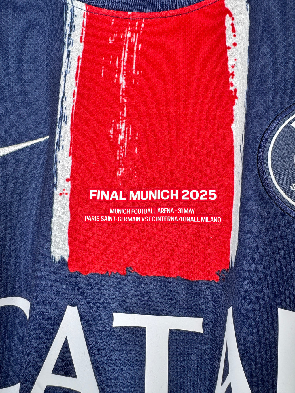 MAILLOT DE FOOTBALL PSG 2024/2025 DOMICILE - OUSMANE DEMBÉLÉ #10 (S)