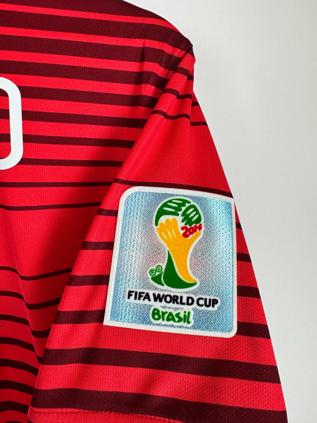 PORTUGAL 2014 HOME FOOTBALL SHIRT - RONALDO #7 (S)