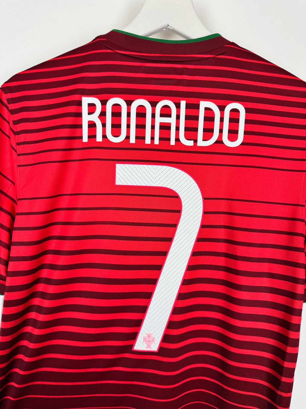 PORTUGAL 2014 HOME FOOTBALL SHIRT - RONALDO #7 (S)