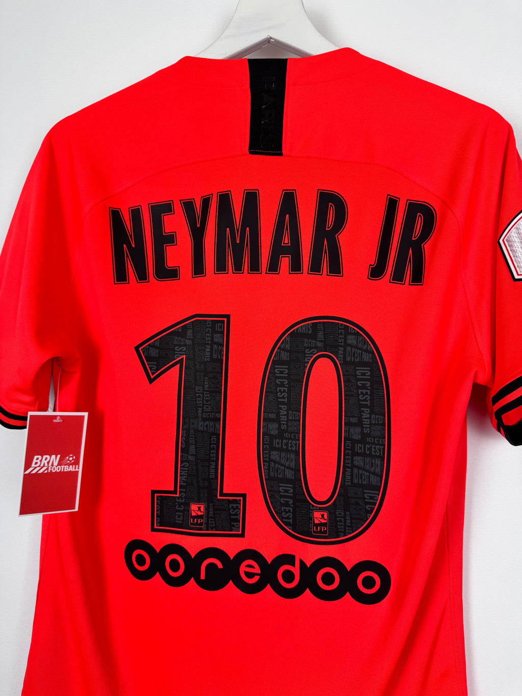 MAILLOT DE FOOTBALL PSG 2019/2020 EXTÉRIEUR - NEYMAR JR #10 (S)