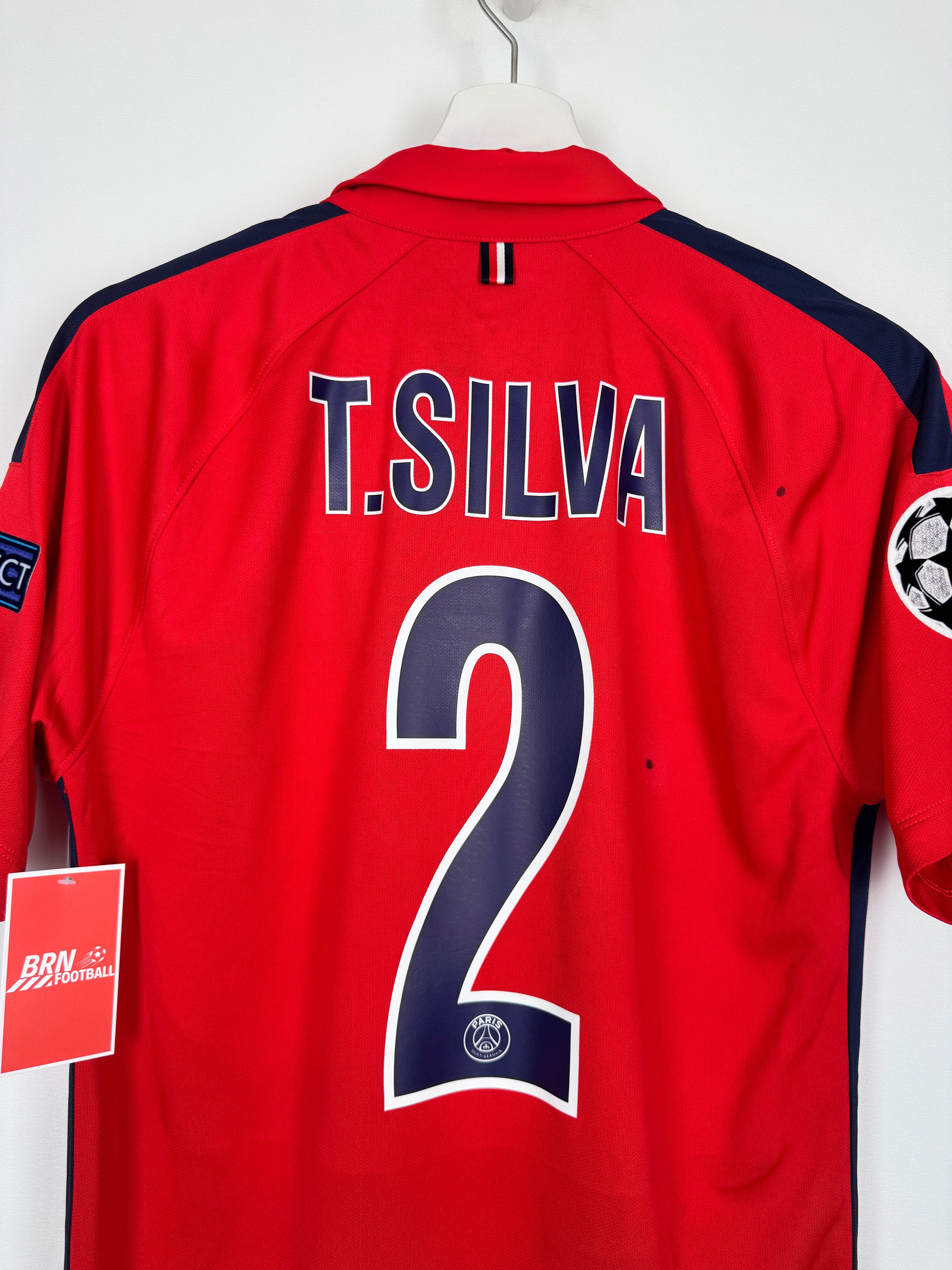 MAILLOT DE FOOTBALL PSG 2014/2015 THIRD - THIAGO SILVA #2 (S)