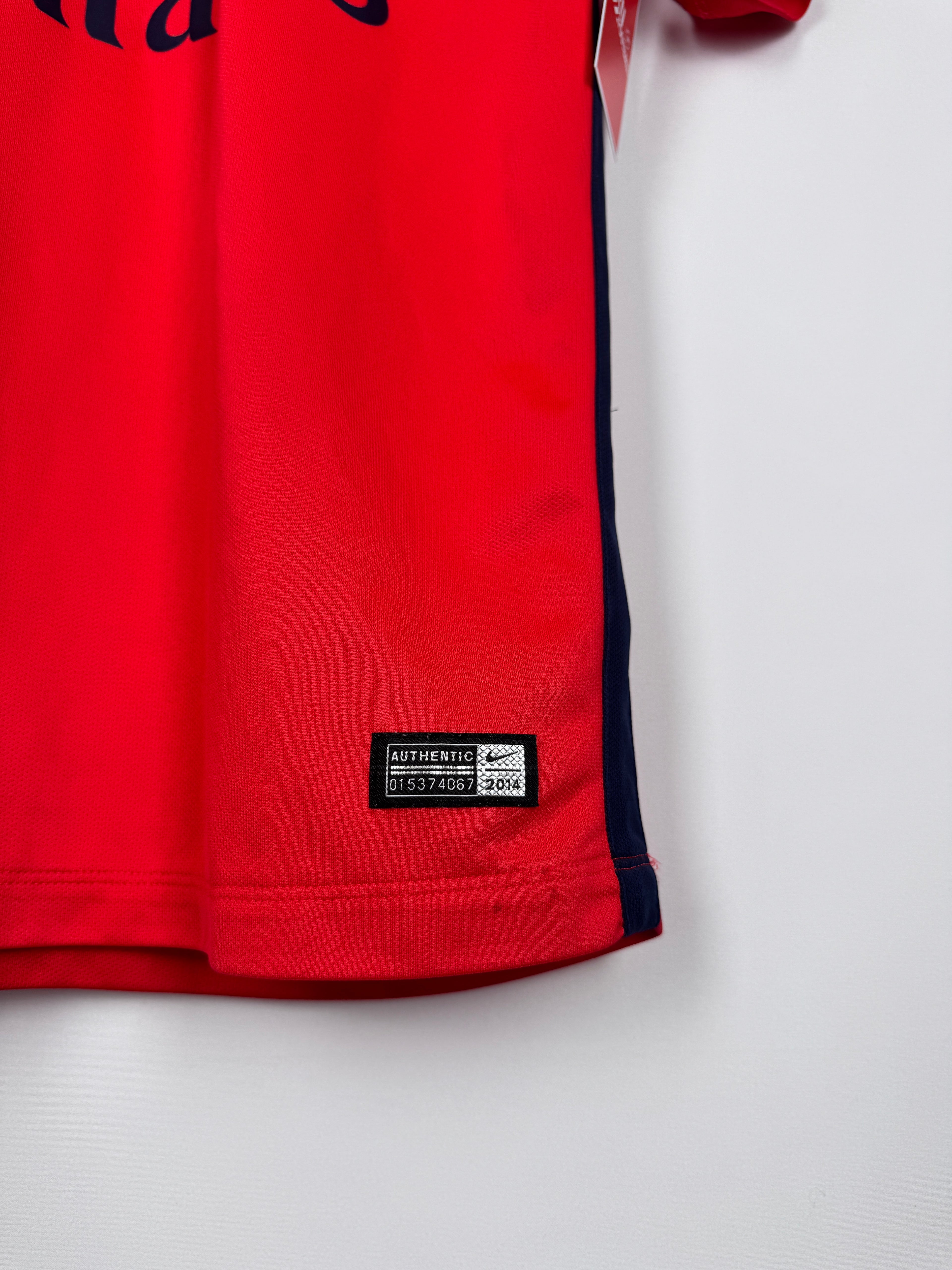 MAILLOT DE FOOTBALL PSG 2014/2015 THIRD - THIAGO SILVA #2 (S)