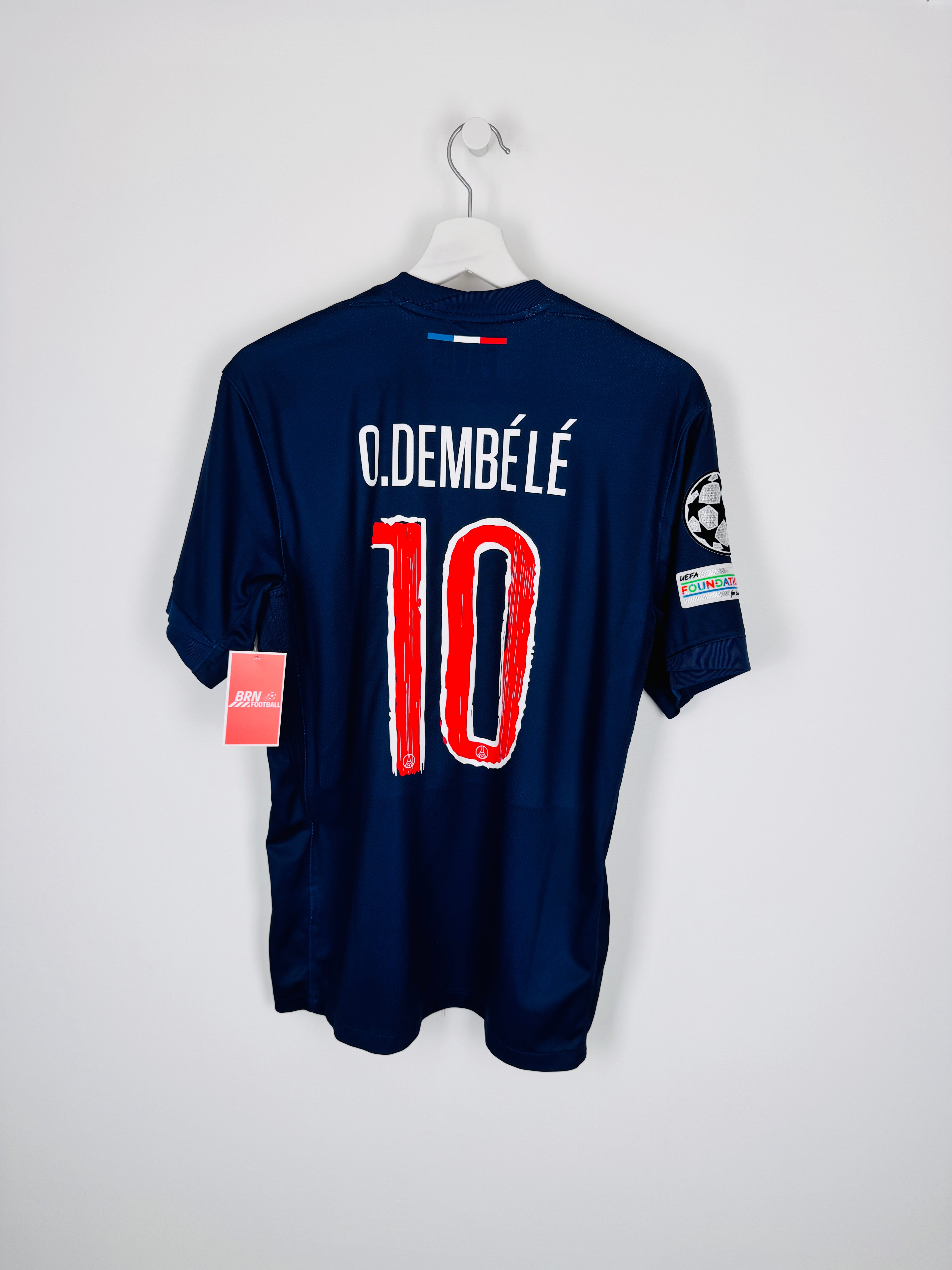 MAILLOT DE FOOTBALL PSG 2024/2025 DOMICILE - OUSMANE DEMBÉLÉ #10 (M)