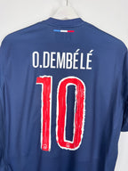 MAILLOT DE FOOTBALL PSG 2024/2025 DOMICILE - OUSMANE DEMBÉLÉ #10 (M)