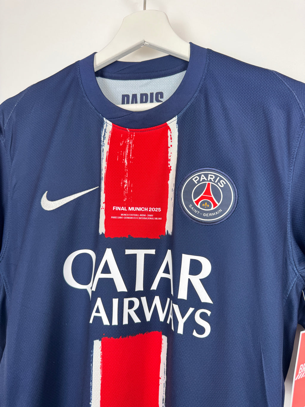 MAILLOT DE FOOTBALL PSG 2024/2025 DOMICILE - OUSMANE DEMBÉLÉ #10 (M)