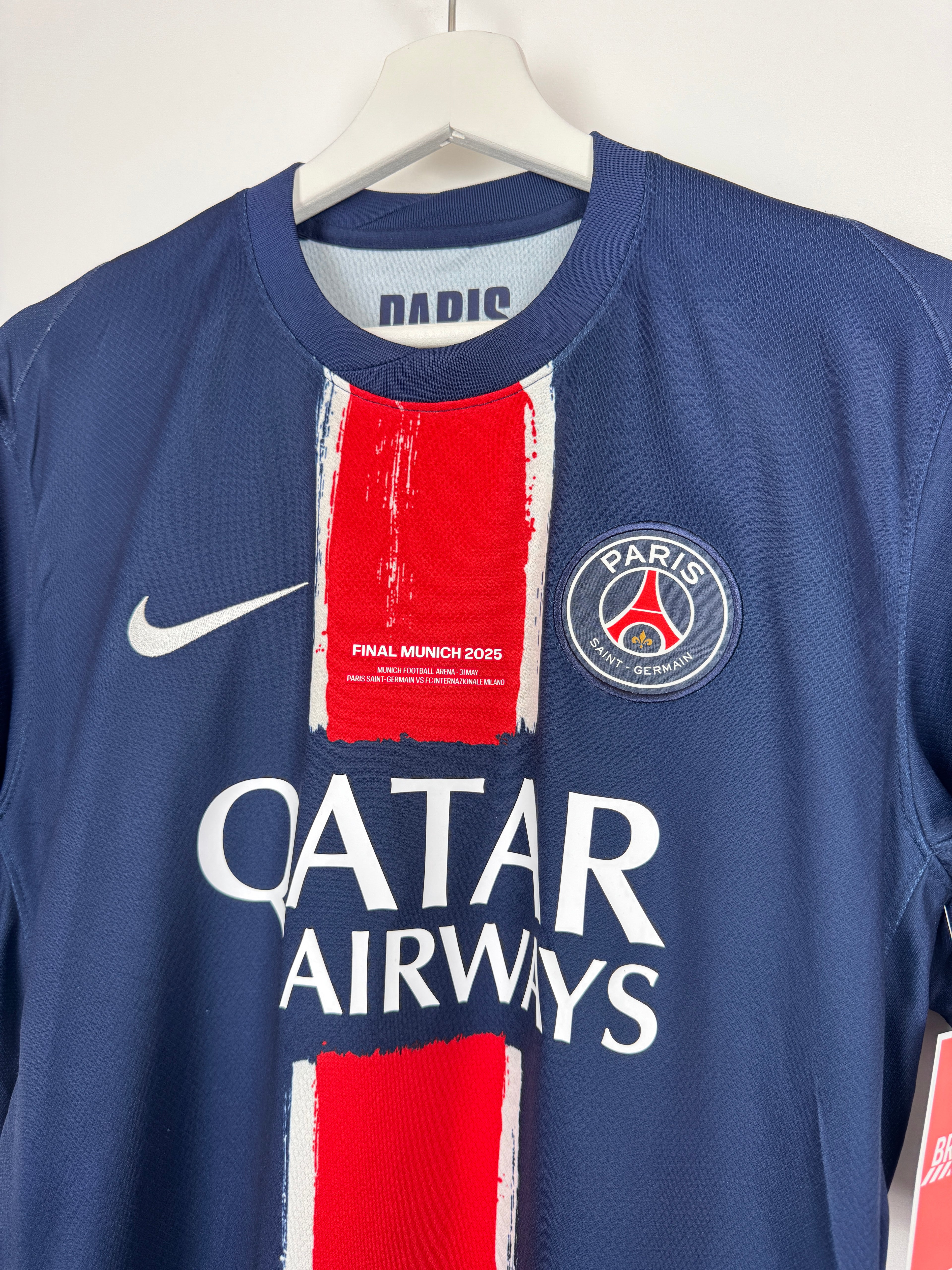 MAILLOT DE FOOTBALL PSG 2024/2025 DOMICILE - OUSMANE DEMBÉLÉ #10 (M)