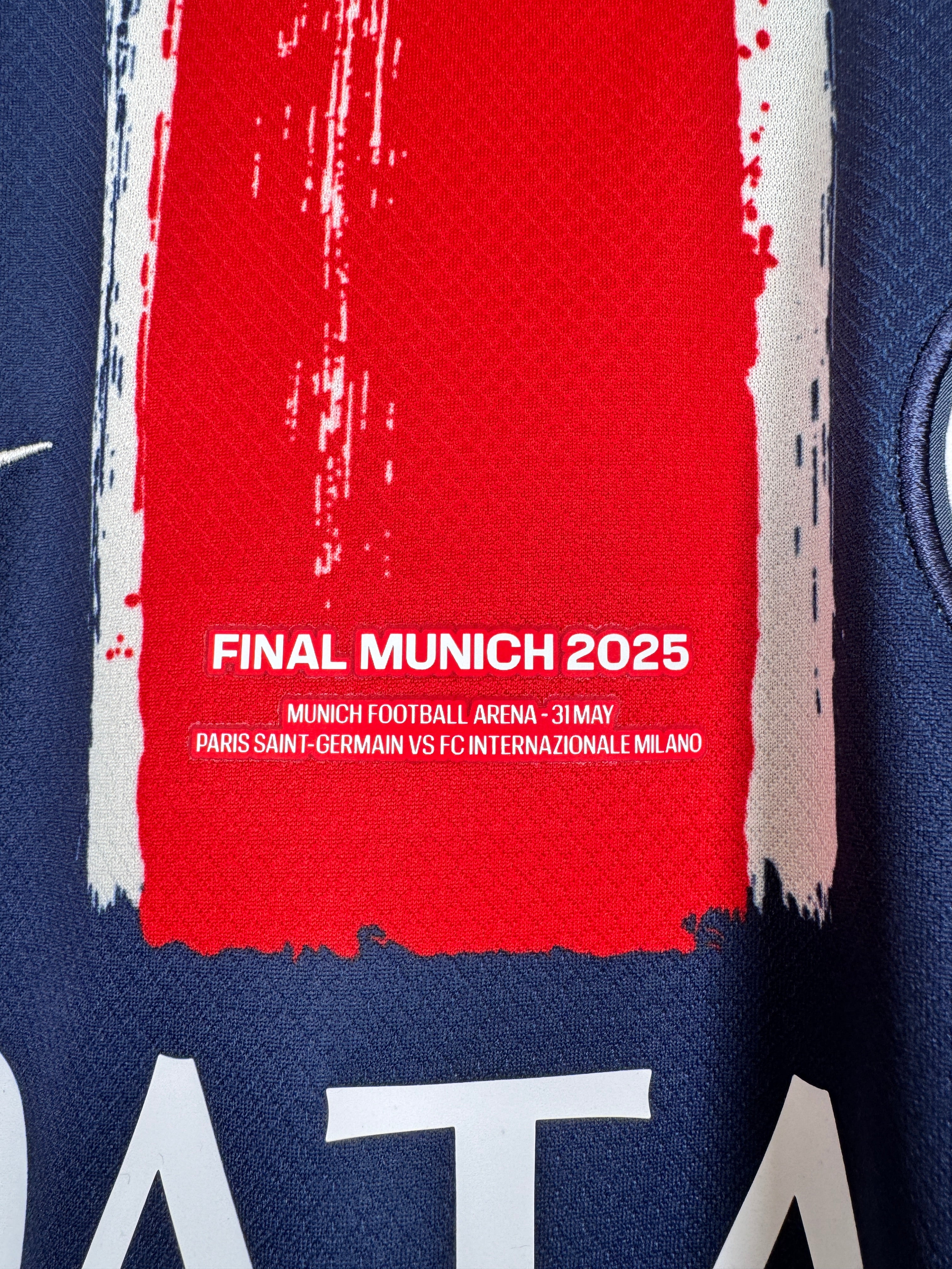 MAILLOT DE FOOTBALL PSG 2024/2025 DOMICILE - OUSMANE DEMBÉLÉ #10 (M)