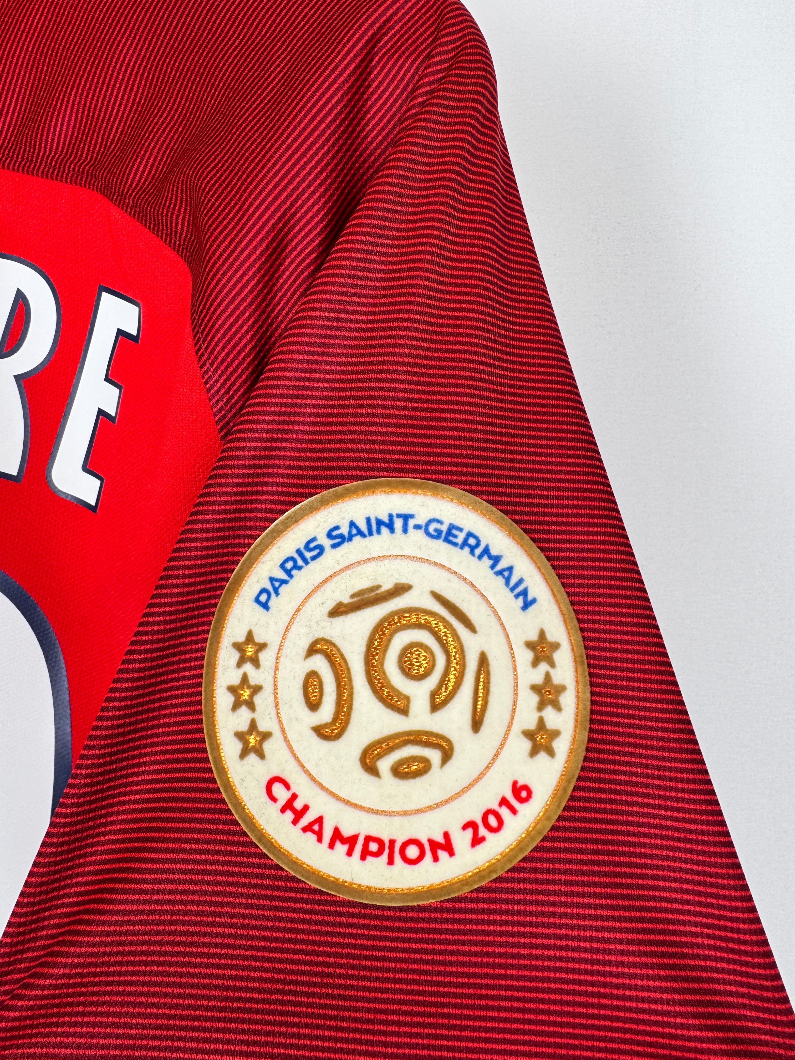 MAILLOT DE FOOTBALL PSG 2016/2017 EXTÉRIEUR - JAVIER PASTORE #10 (S)