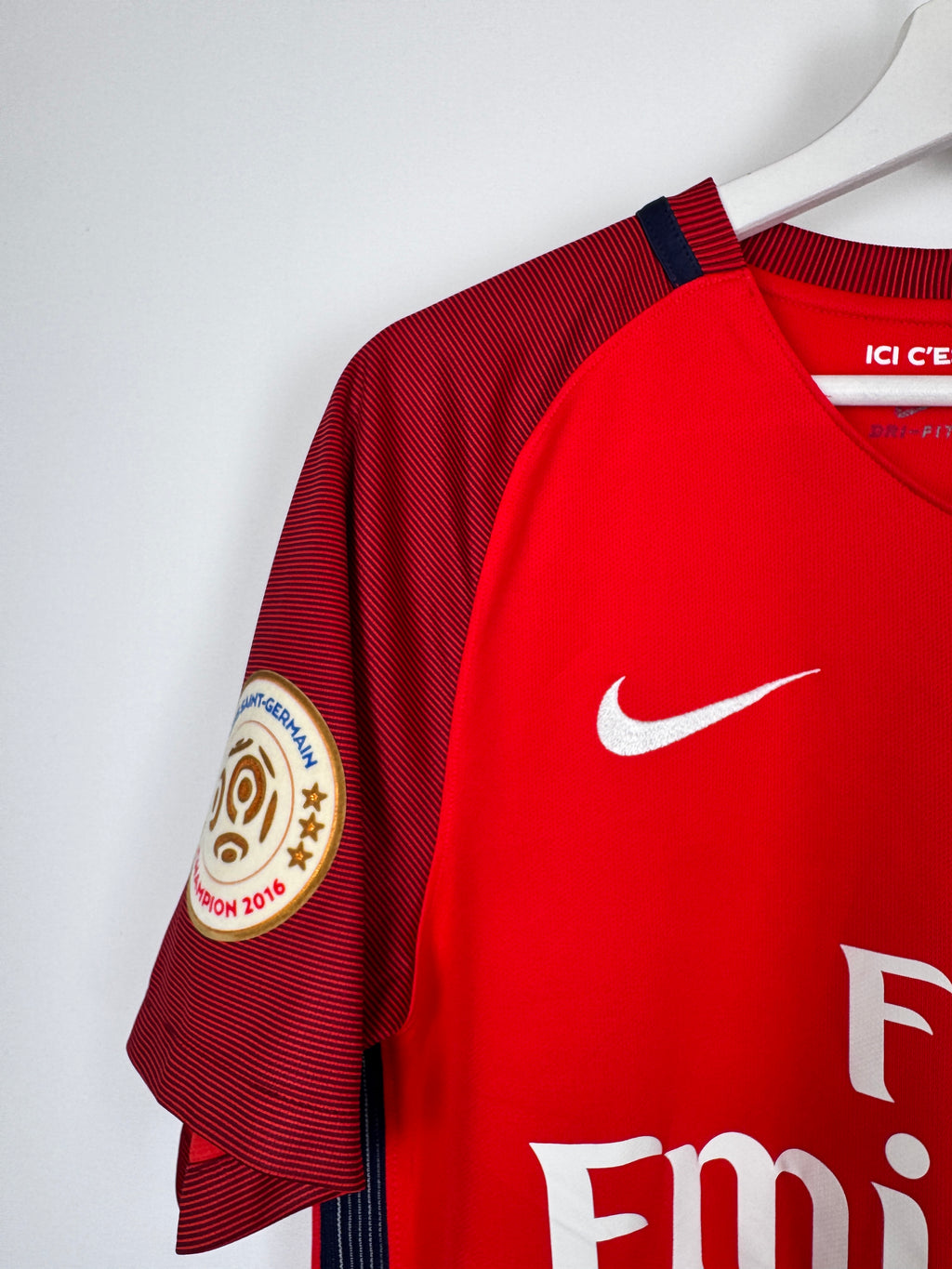 MAILLOT DE FOOTBALL PSG 2016/2017 EXTÉRIEUR - JAVIER PASTORE #10 (S)