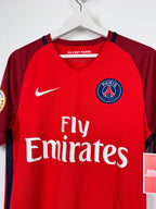 MAILLOT DE FOOTBALL PSG 2016/2017 EXTÉRIEUR - JAVIER PASTORE #10 (S)