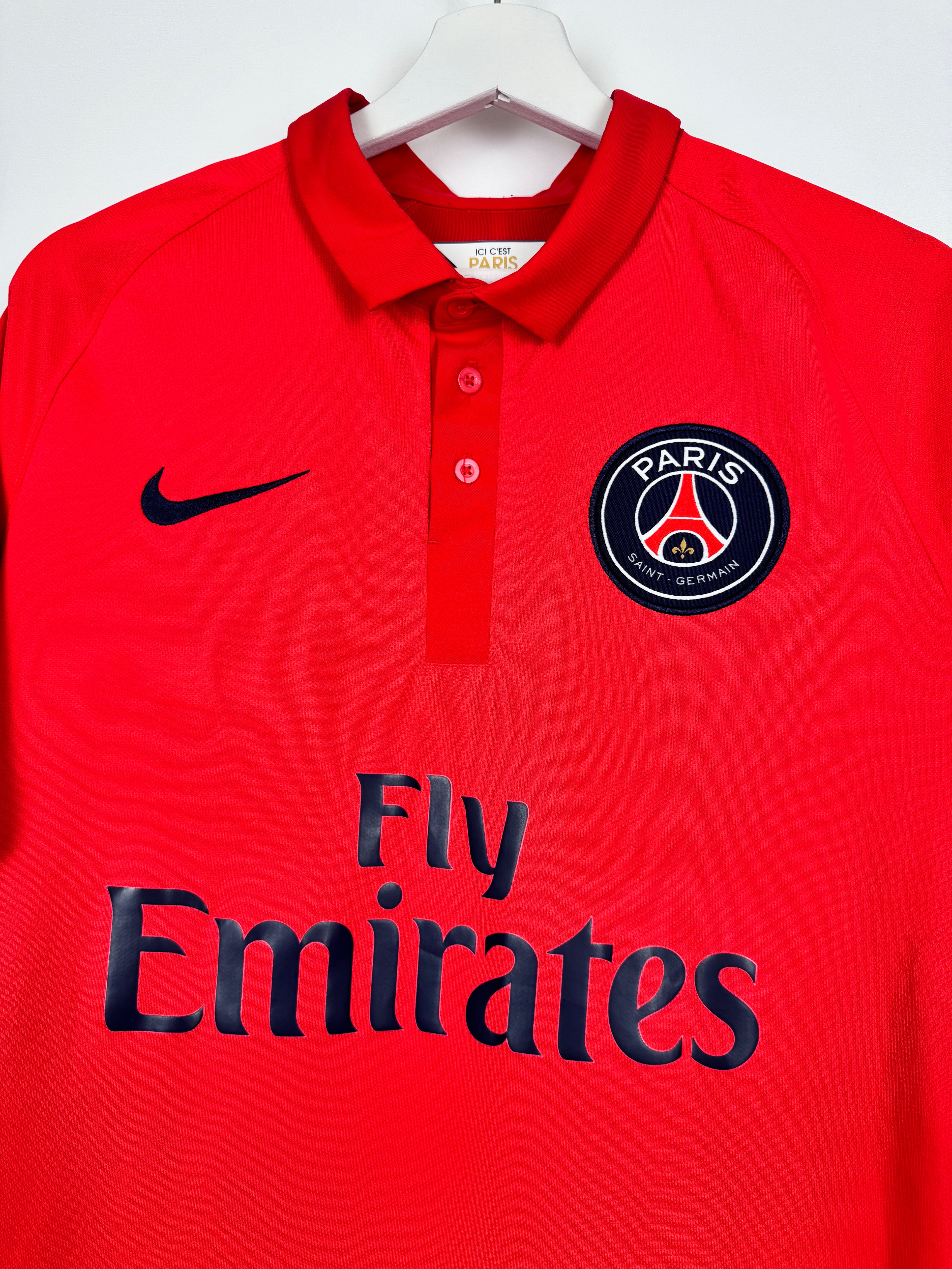 PSG FOOTBALL JERSEY 1997/1998 HOME - NGOTTY #4 (S)