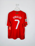 PORTUGAL 2010 HOME FOOTBALL JERSEY - RONALDO #7 (L)