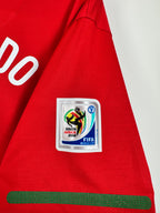 PORTUGAL 2010 HOME FOOTBALL JERSEY - RONALDO #7 (L)