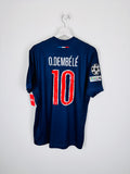 PSG FOOTBALL JERSEY 1997/1998 HOME - NGOTTY #4 (S)