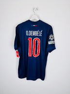 PSG FOOTBALL JERSEY 1997/1998 HOME - NGOTTY #4 (S)
