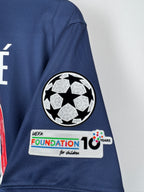 PSG FOOTBALL JERSEY 1997/1998 HOME - NGOTTY #4 (S)