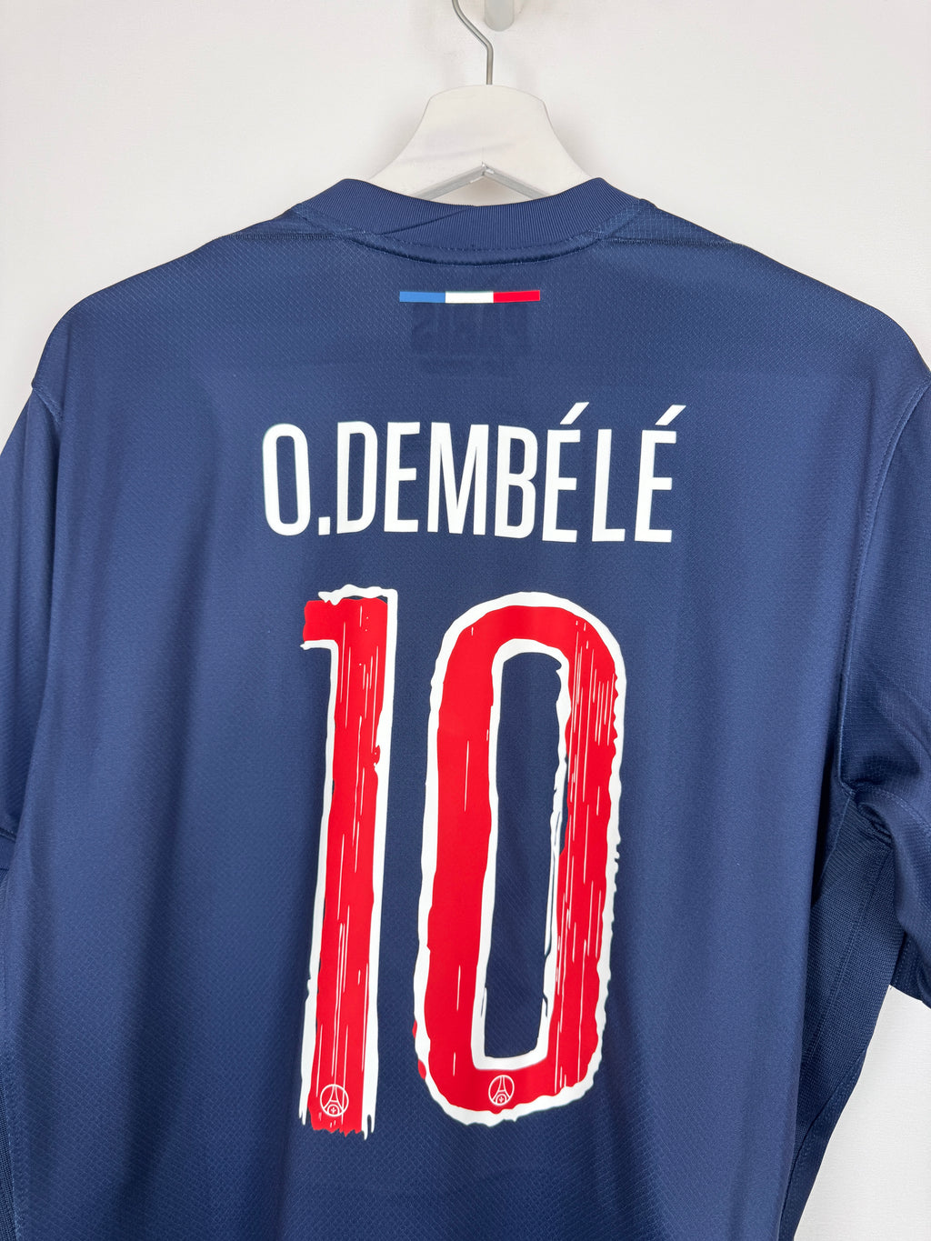 PSG FOOTBALL JERSEY 1997/1998 HOME - NGOTTY #4 (S)