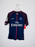 MAILLOT DE FOOTBALL PSG 2017/2018 DOMICILE - NEYMAR JR (M)